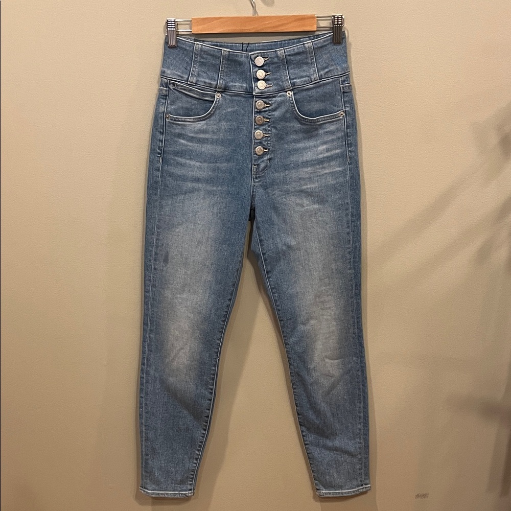 Veronica Beard High Rise  Blue Jeans Katherine Corset